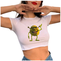 Crop Top Shrek