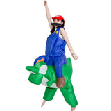 Déguisement Mario Sur Yoshi