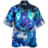 Chemise Dragon Bleu