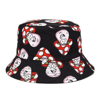 bob-avec-des-motifs-champignon-noir